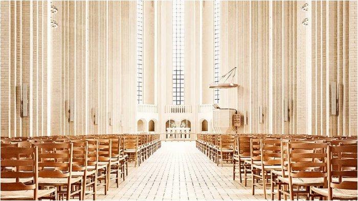 Detail Desain Interior Gereja Modern Nomer 32