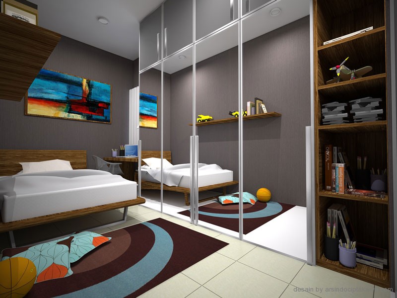 Detail Desain Interior Kamar Tidur Nomer 41