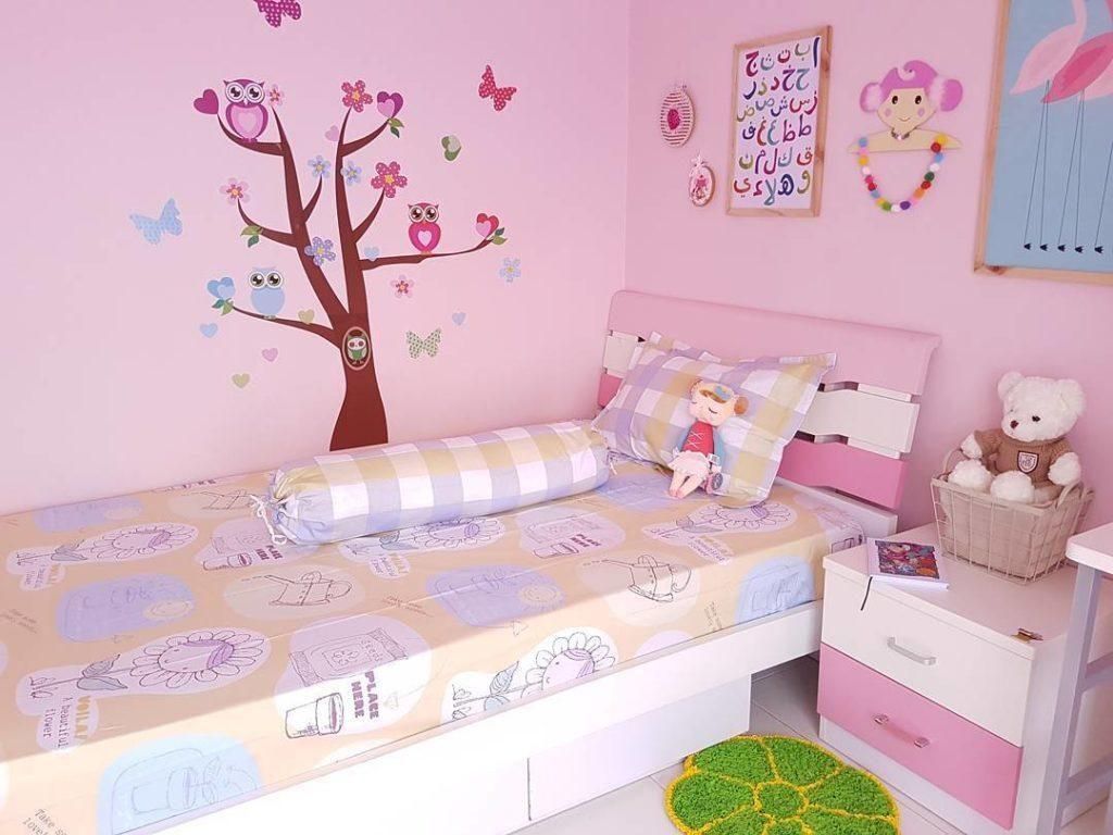 Detail Desain Interior Kamar Tidur Anak Perempuan Minimalis Nomer 29