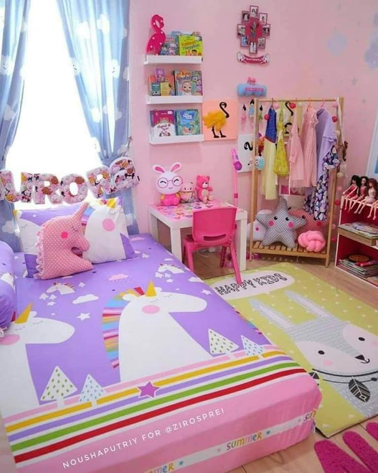 Detail Desain Interior Kamar Tidur Anak Perempuan Minimalis Nomer 31