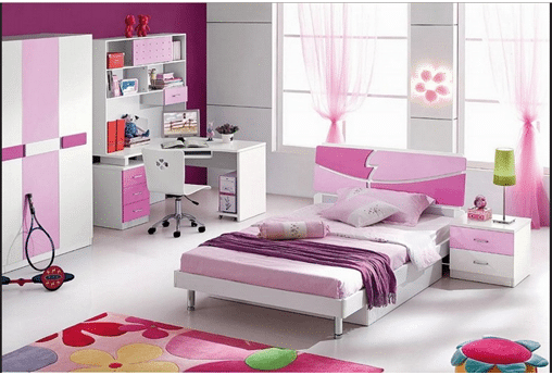 Detail Desain Interior Kamar Tidur Anak Perempuan Minimalis Nomer 47