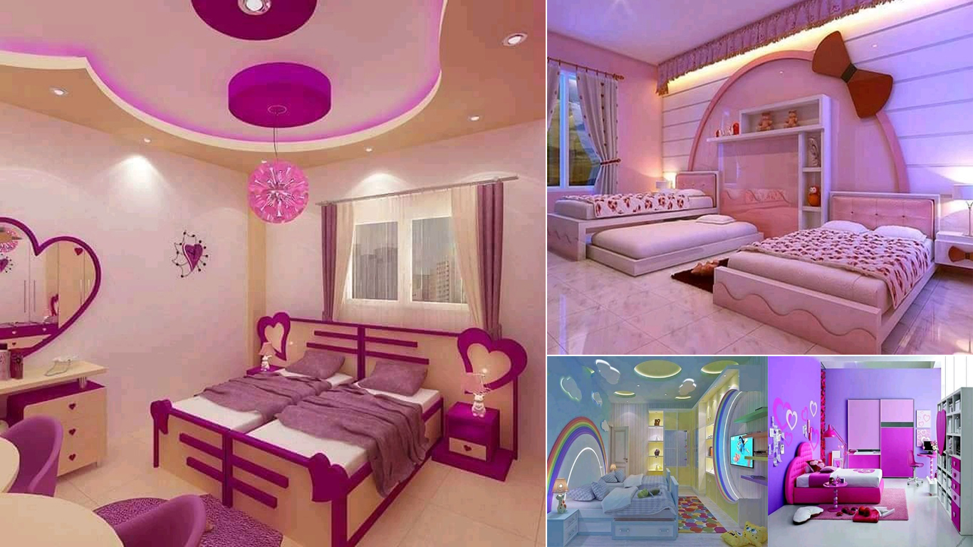 Detail Desain Interior Kamar Tidur Anak Perempuan Minimalis Nomer 55