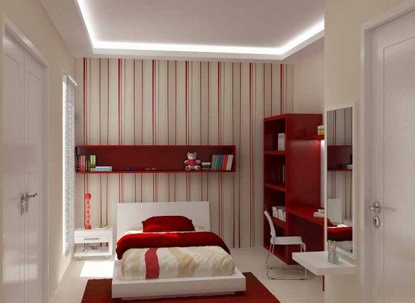 Detail Desain Interior Kamar Tidur Ukuran Kecil Nomer 12