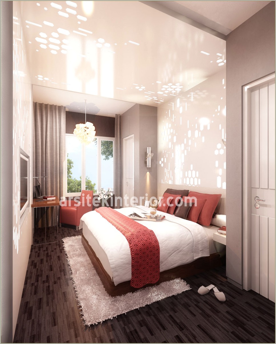 Detail Desain Interior Kamar Tidur Ukuran Kecil Nomer 35