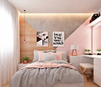 Detail Desain Interior Kamar Tidur Wanita Nomer 14