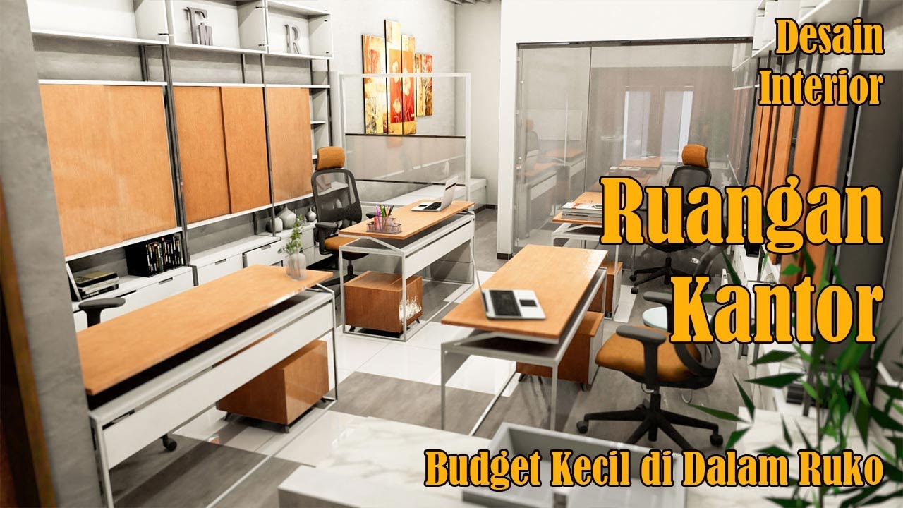 Detail Desain Interior Kantor Di Ruko Nomer 20