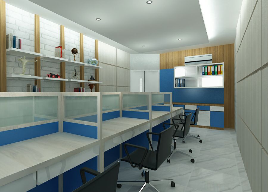 Detail Desain Interior Kantor Minimalis Modern Nomer 31