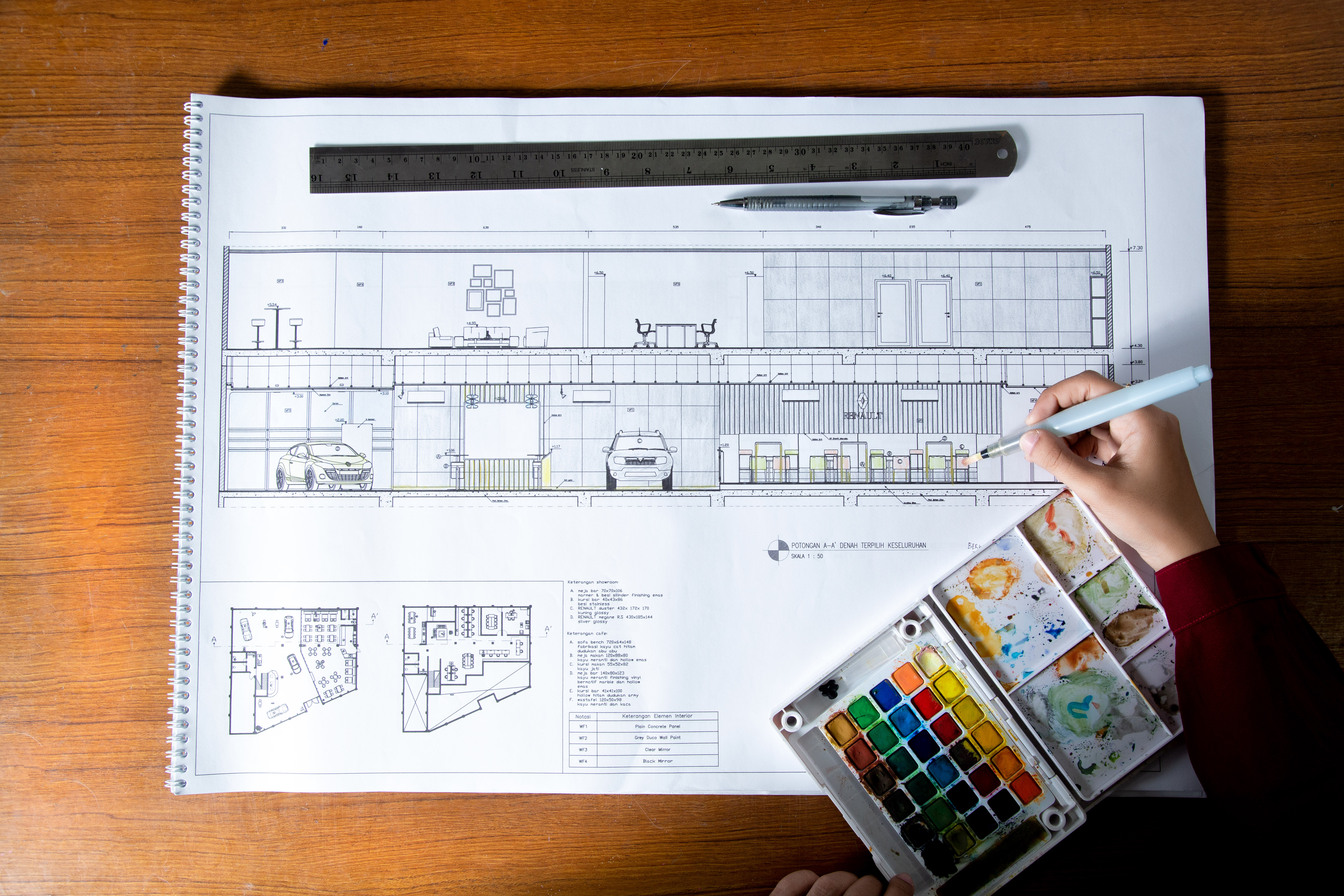 Detail Desain Interior Kuliah Nomer 19