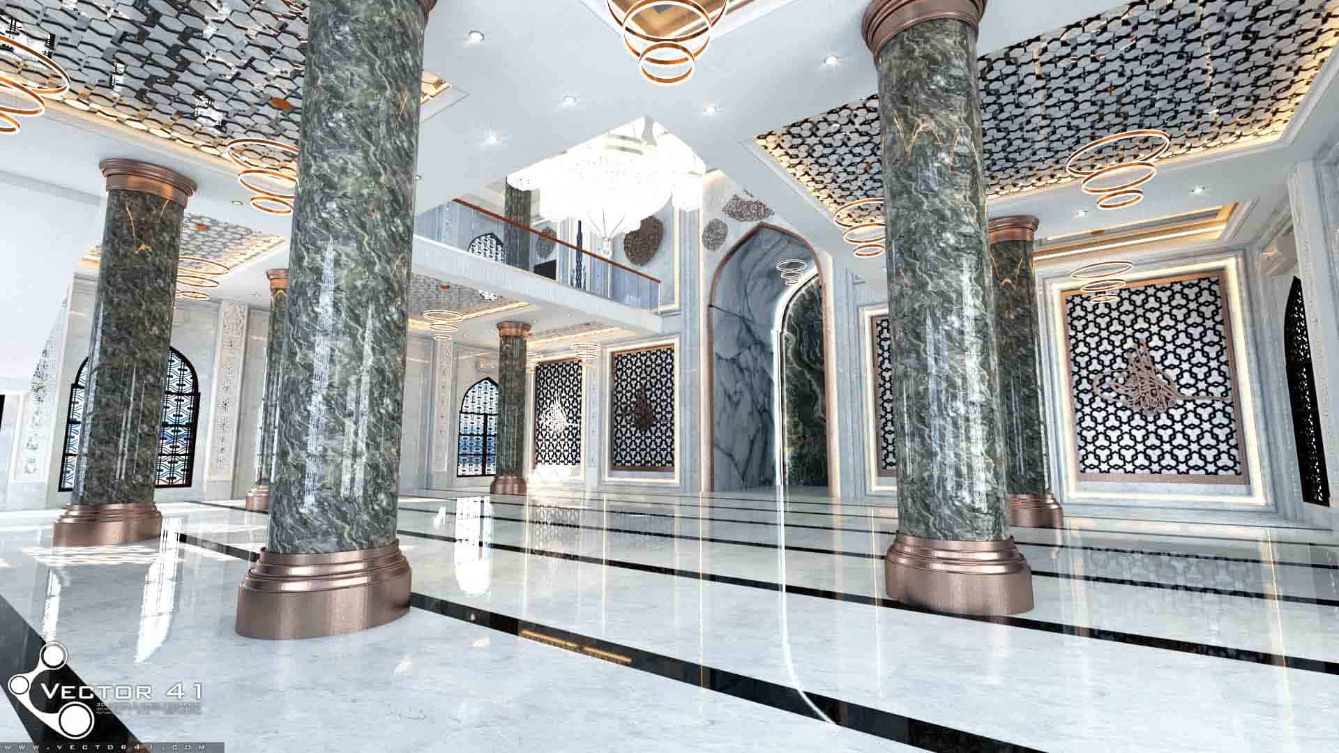 Detail Desain Interior Masjid Nomer 2