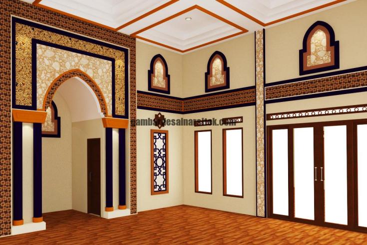 Detail Desain Interior Masjid 2 Lantai Nomer 42