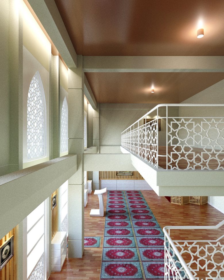 Detail Desain Interior Masjid Nomer 34