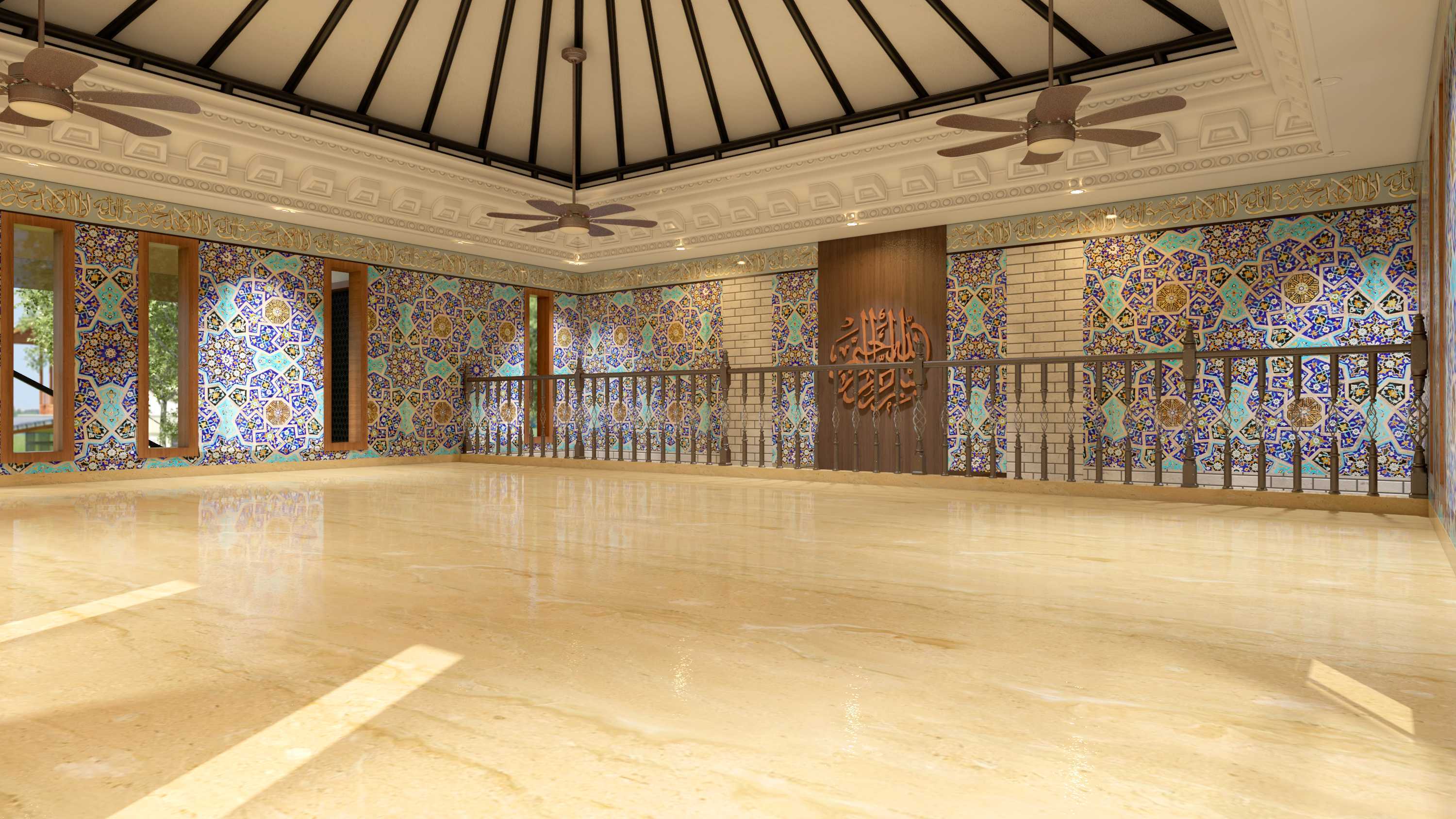 Detail Desain Interior Masjid Nomer 35