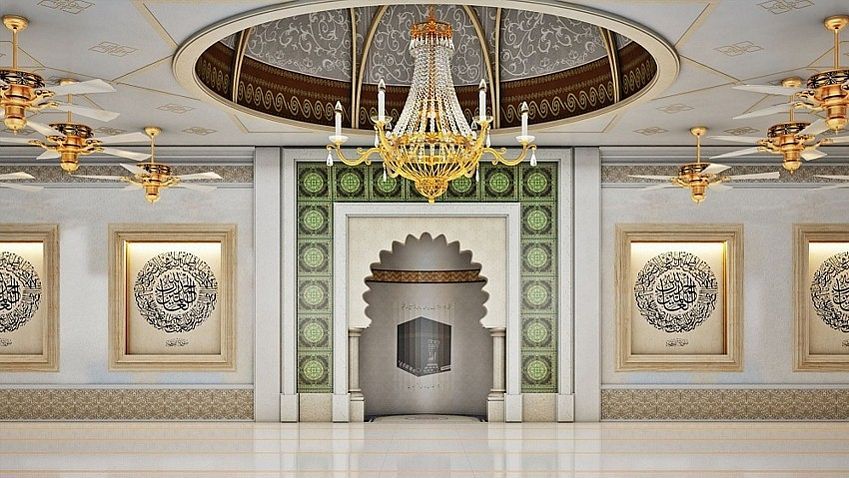 Detail Desain Interior Masjid Nomer 9