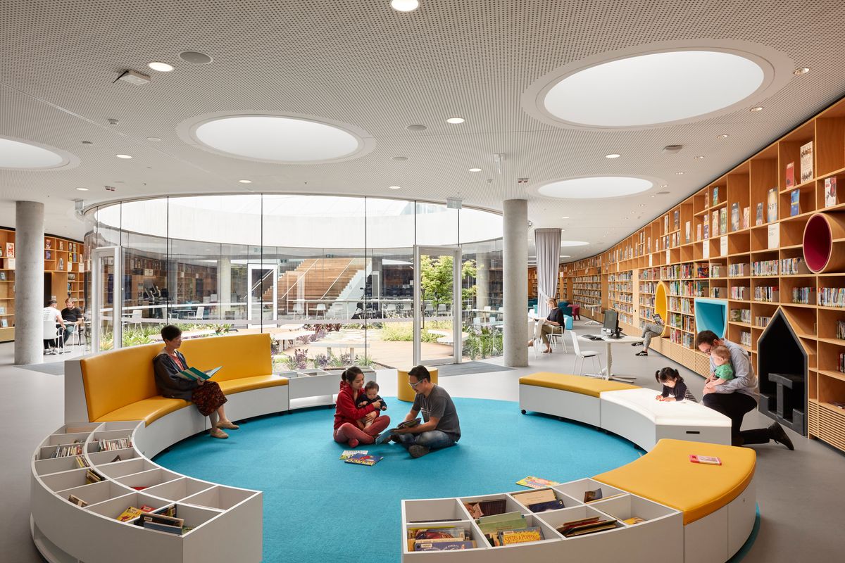 Desain Interior Perpustakaan - KibrisPDR
