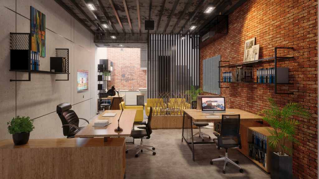 Detail Desain Interior Ruang Kantor Nomer 16