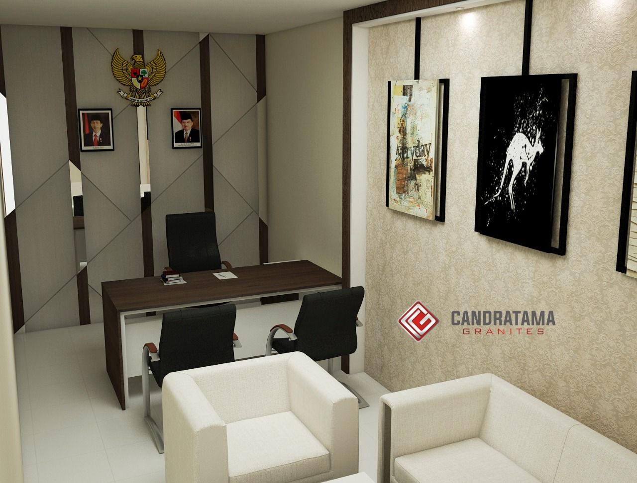 Detail Desain Interior Ruang Kantor Nomer 28