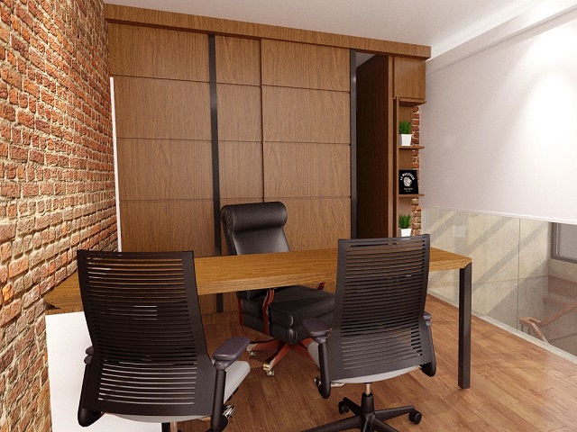 Detail Desain Interior Ruang Kerja Kantor Nomer 28