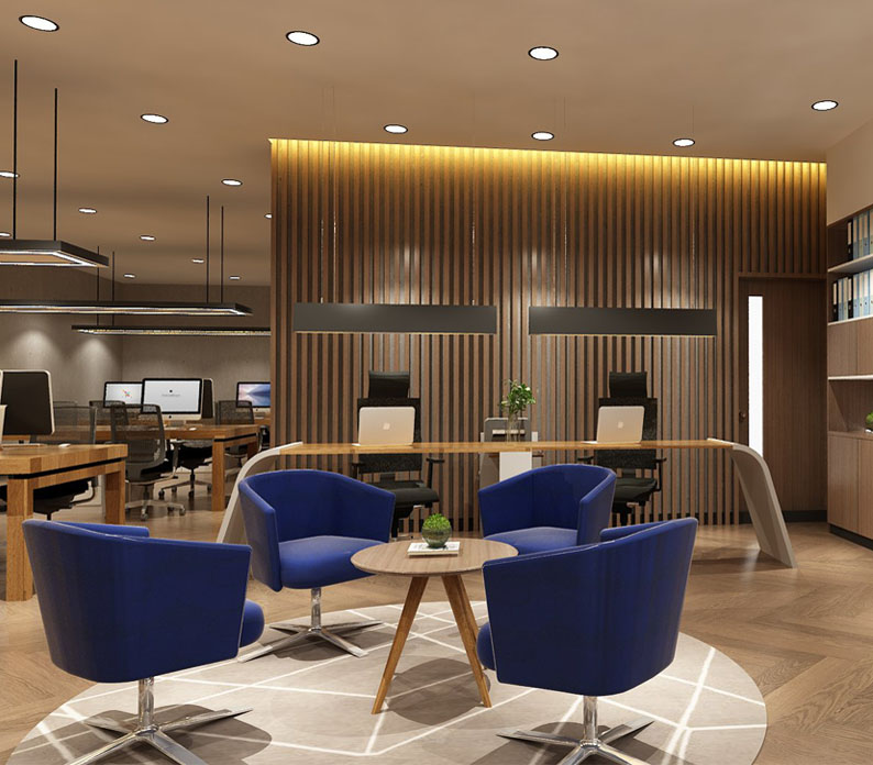 Detail Desain Interior Ruang Kerja Kantor Nomer 38