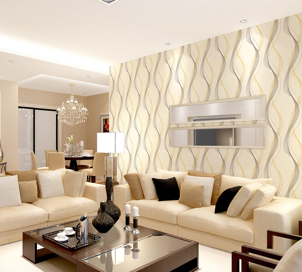 Detail Desain Interior Ruang Tamu Minimalis Dengan Wallpaper Nomer 48