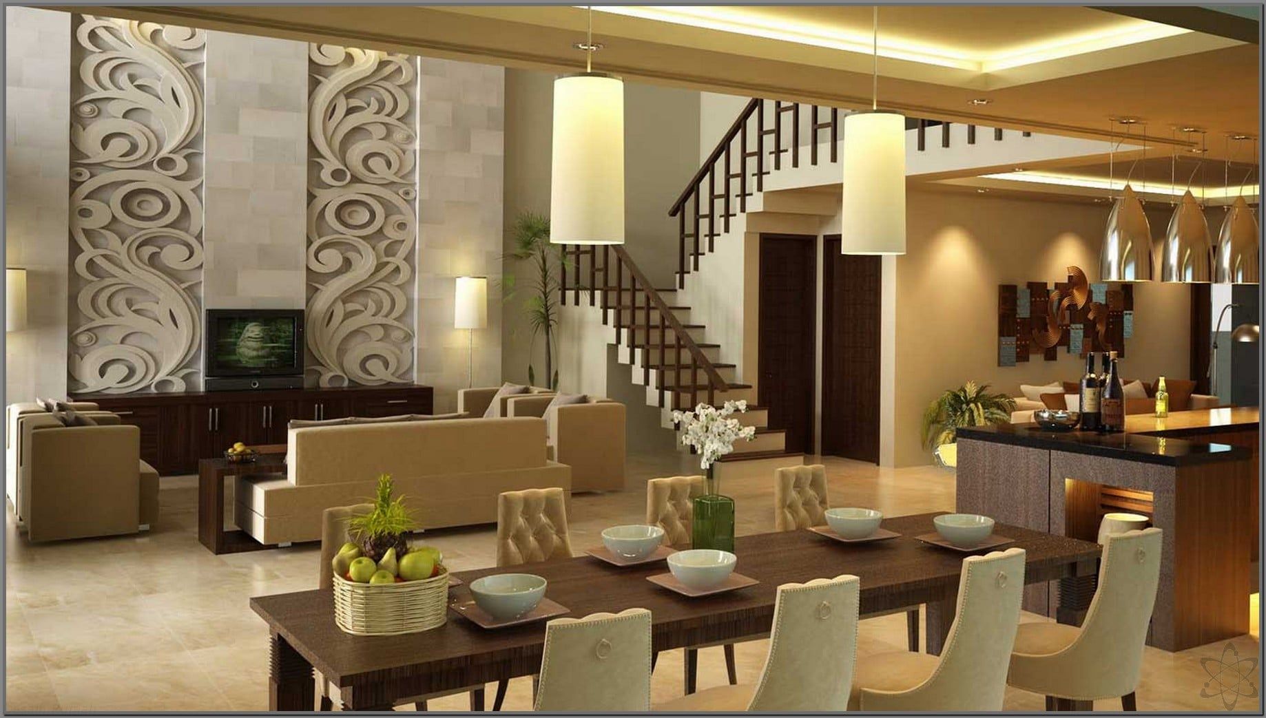 Detail Desain Interior Rumah Mewah Nomer 7