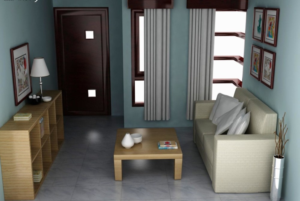 Detail Desain Interior Rumah Type 36 2 Kamar Nomer 8