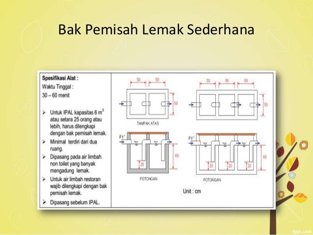 Detail Desain Ipal Sederhana Nomer 17