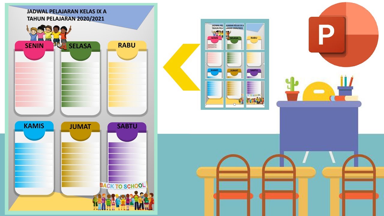 Detail Desain Jadwal Pelajaran Nomer 18