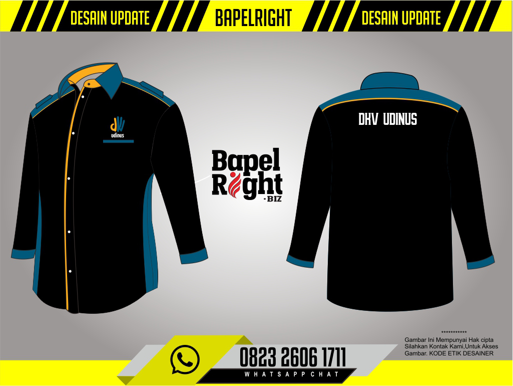 Detail Desain Jaket Angkatan Nomer 28