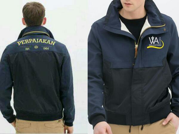 Detail Desain Jaket Angkatan Nomer 6