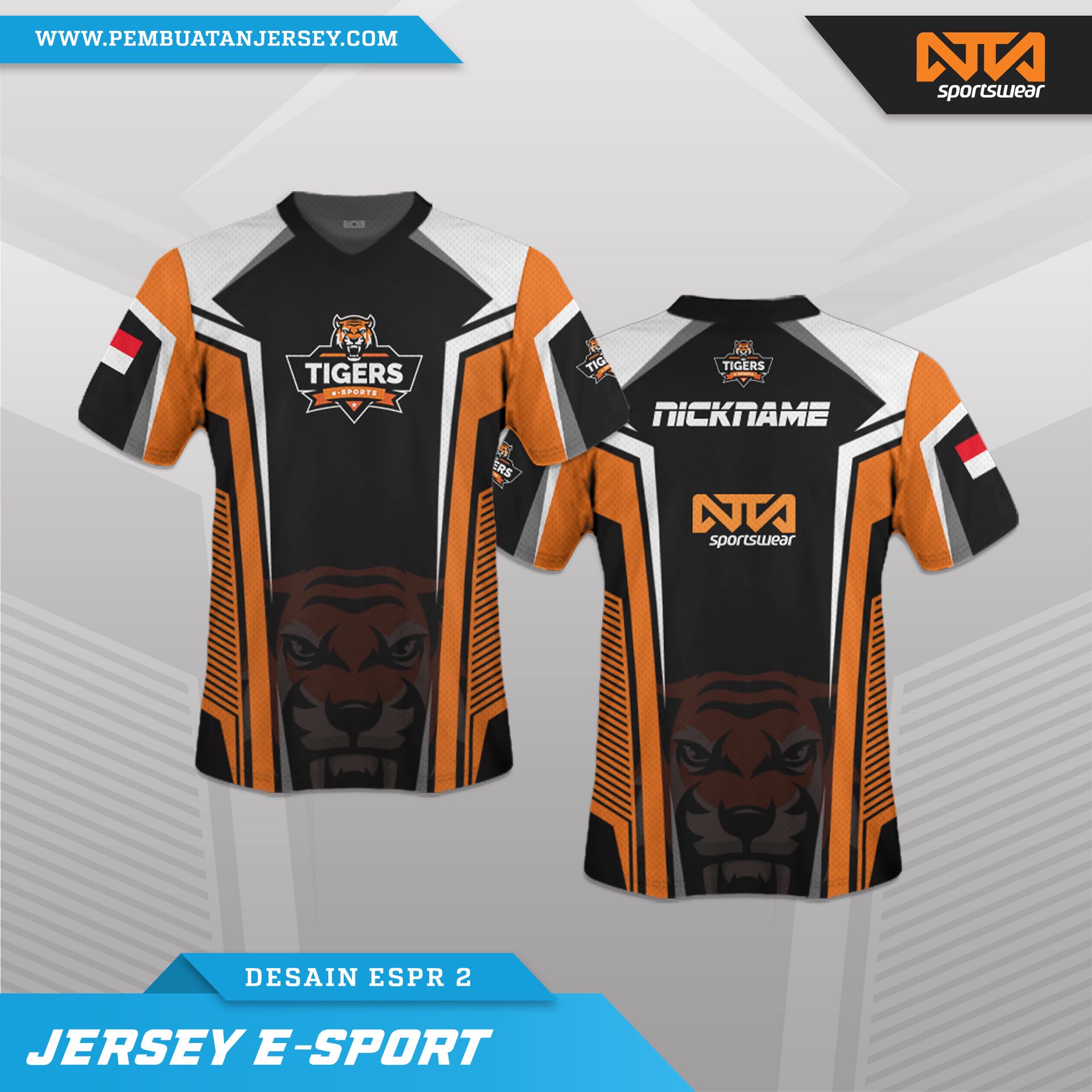 Detail Desain Jaket Esport Nomer 15