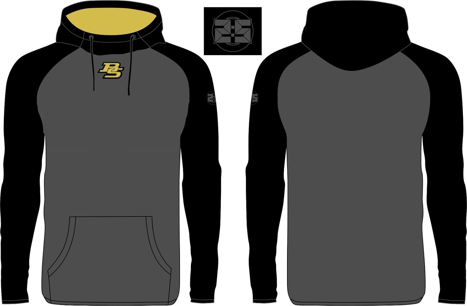 Detail Desain Jaket Hitam Polos Nomer 44