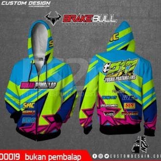 Detail Desain Jaket Jersey Racing Polos Nomer 15