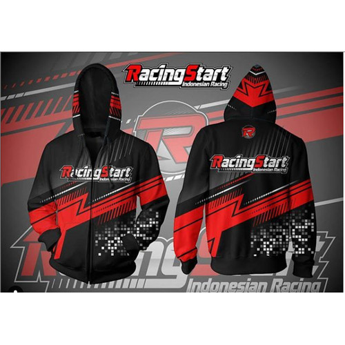 Detail Desain Jaket Jersey Racing Polos Nomer 16