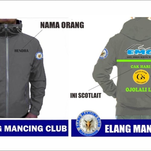 Detail Desain Jaket Kelas Nomer 46