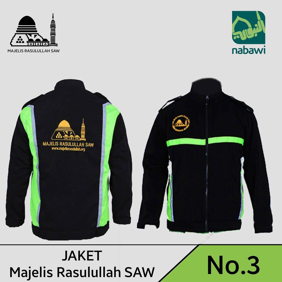 Detail Desain Jaket Majelis Nomer 8