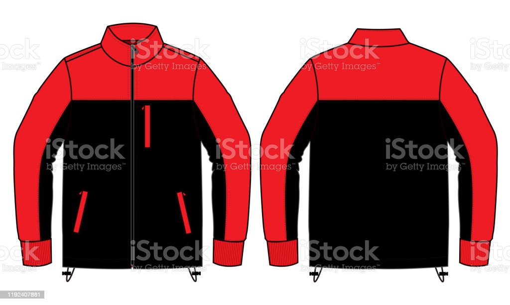 Detail Desain Jaket Polos Nomer 11