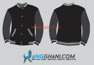 Detail Desain Jaket Polos Depan Belakang Nomer 47