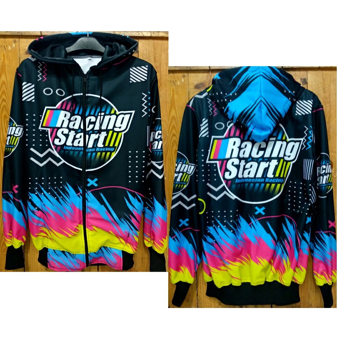 Detail Desain Jaket Racing Keren Nomer 21