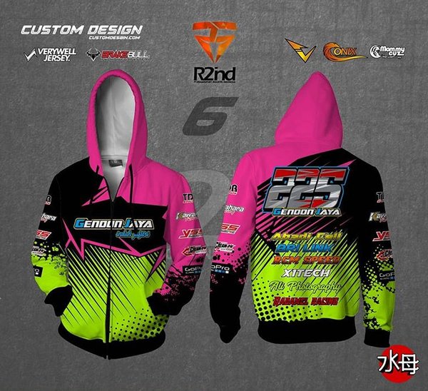 Detail Desain Jaket Racing Terbaru Nomer 3