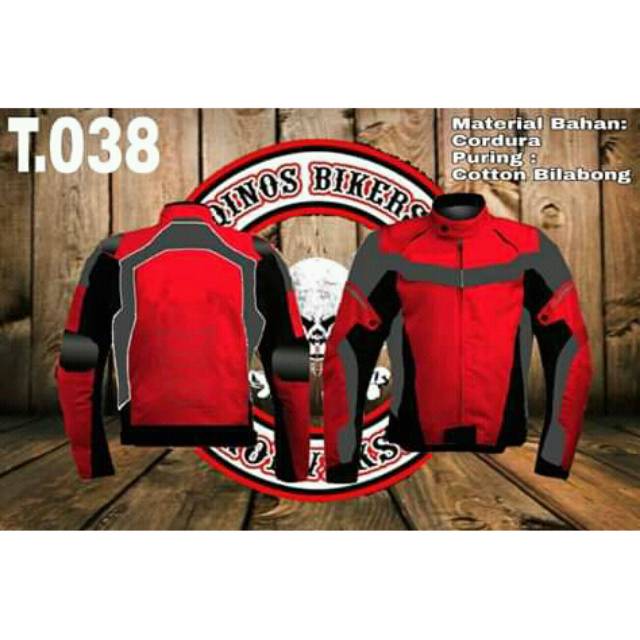 Detail Desain Jaket Touring Nomer 41