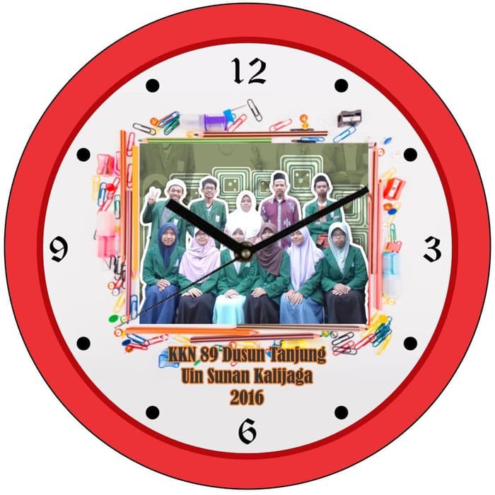 Detail Desain Jam Dinding Foto Nomer 4