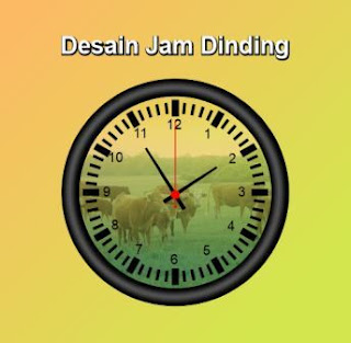 Detail Desain Jam Dinding Foto Nomer 31