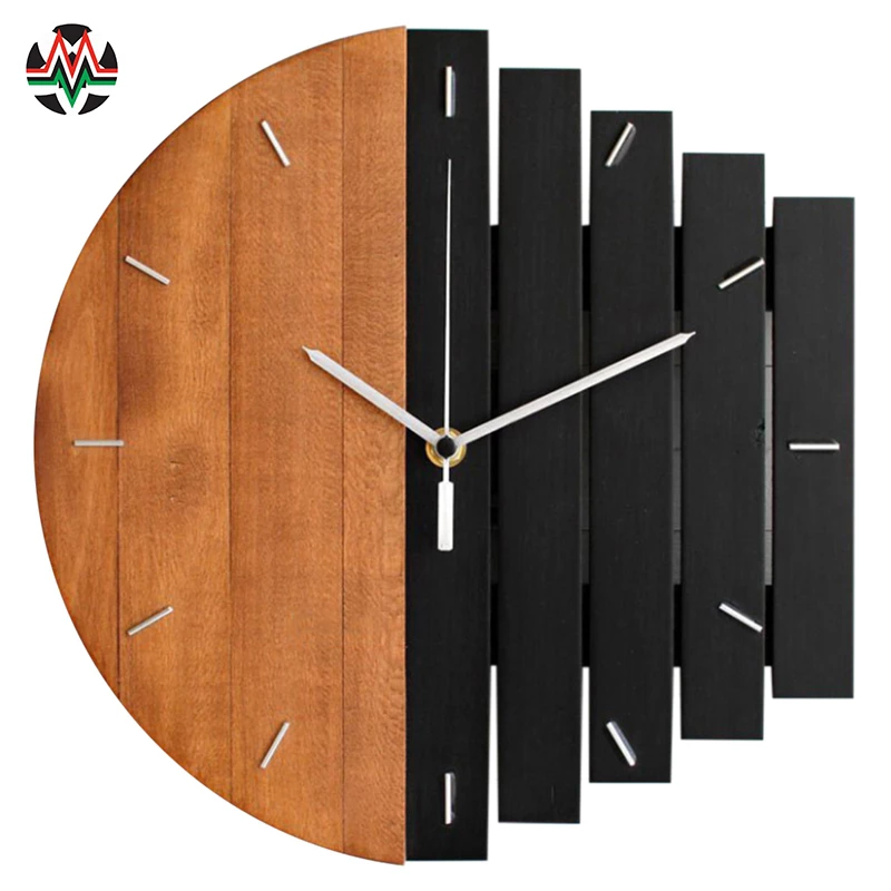 Detail Desain Jam Kayu Nomer 18