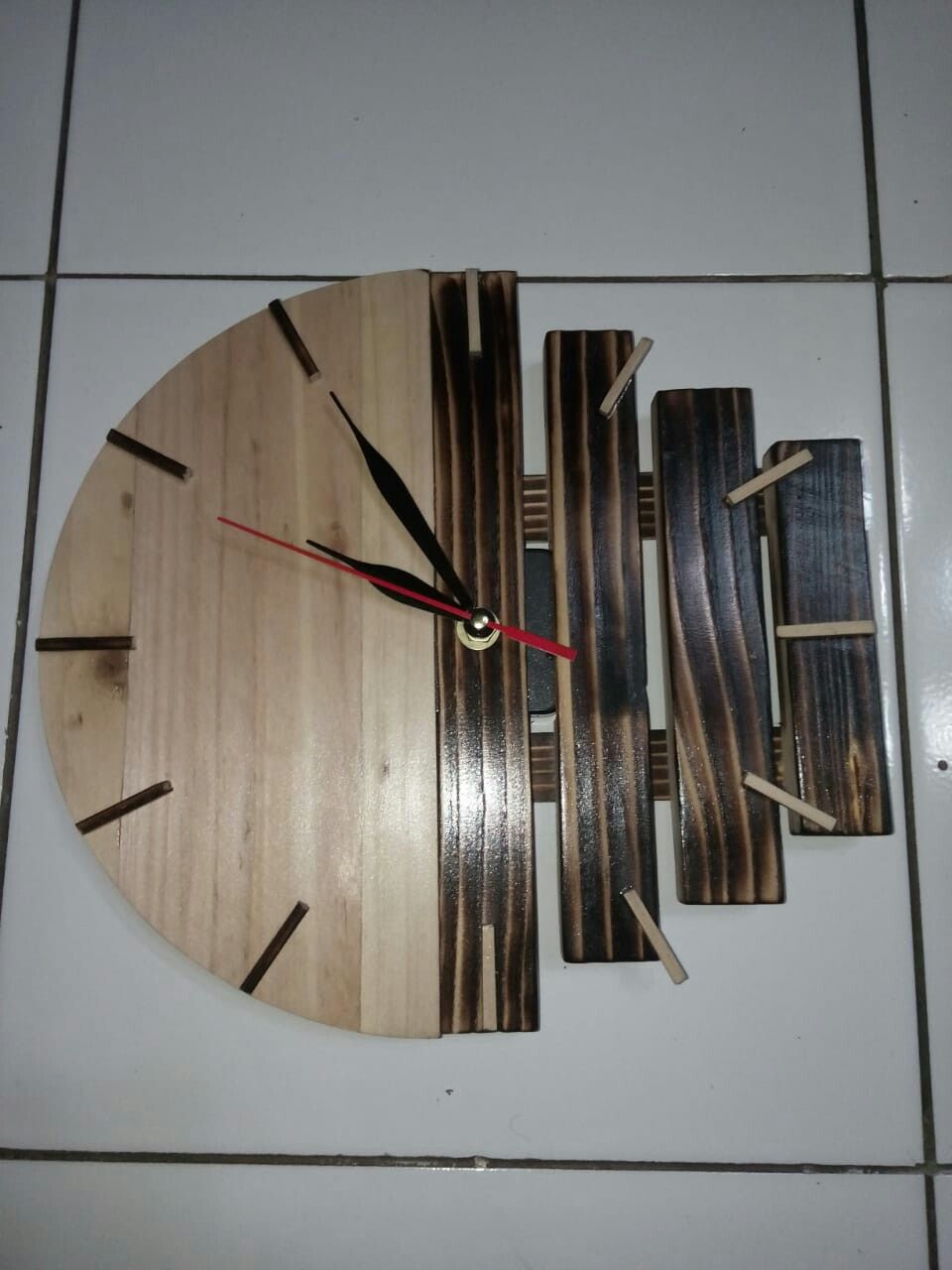 Detail Desain Jam Kayu Koleksi Nomer 20