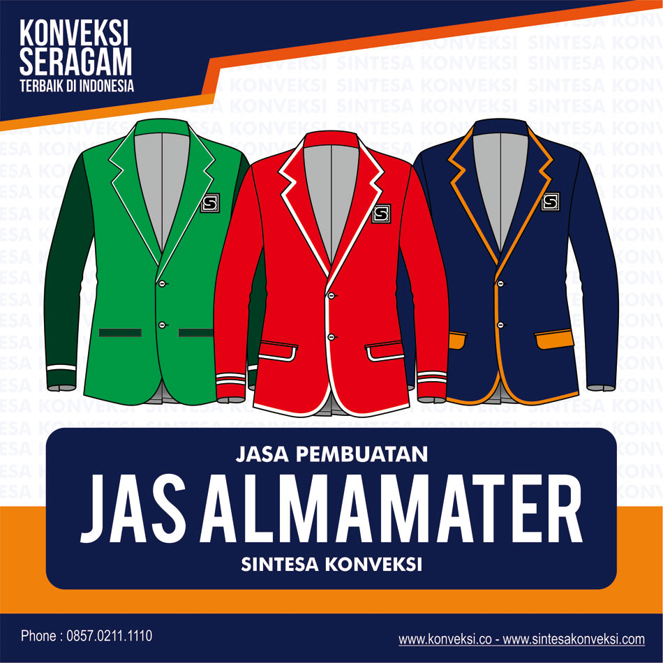 Detail Desain Jas Almamater Nomer 4