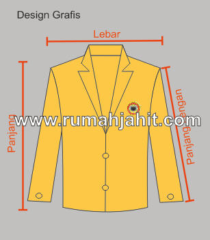 Detail Desain Jas Almamater Nomer 33