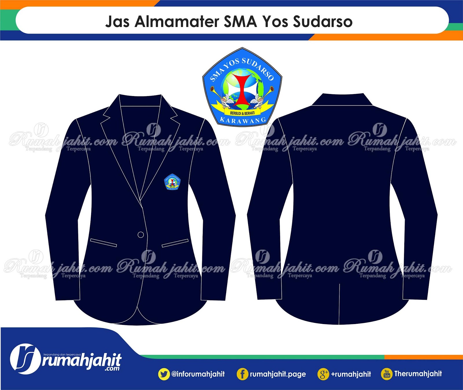 Detail Desain Jas Almamater Nomer 35