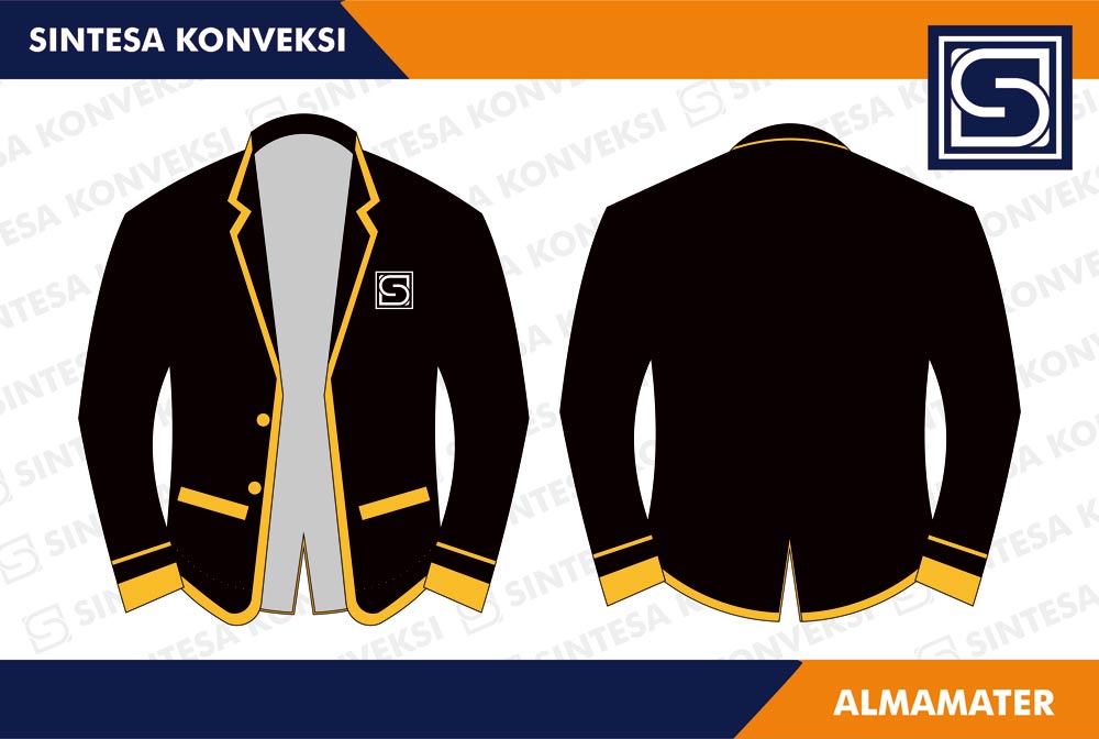 Detail Desain Jas Almamater Nomer 55