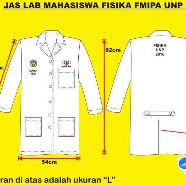 Detail Desain Jas Lab Nomer 2