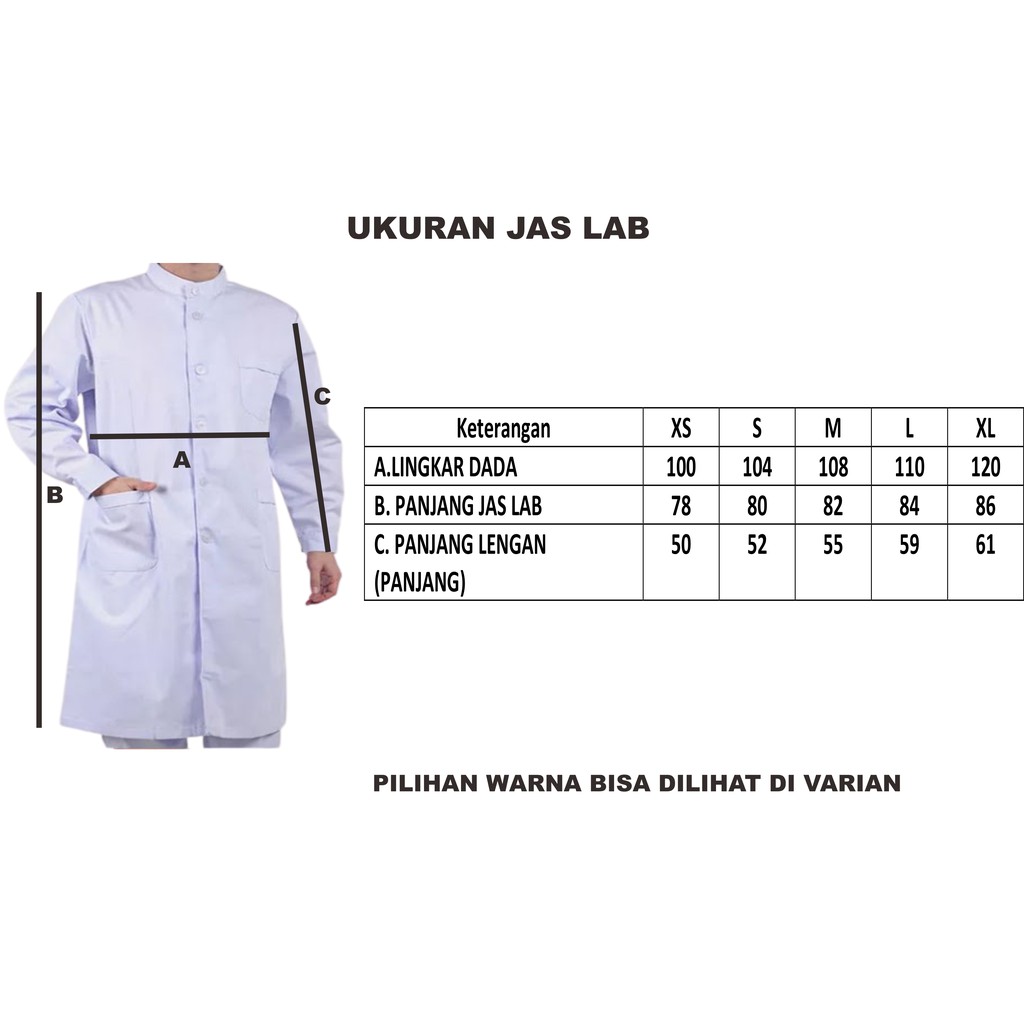 Detail Desain Jas Lab Nomer 31